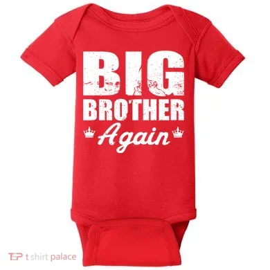 Big Brother Again Baby Bodysuit