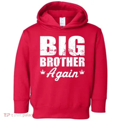 Big Brother Again Toddler Hoodie