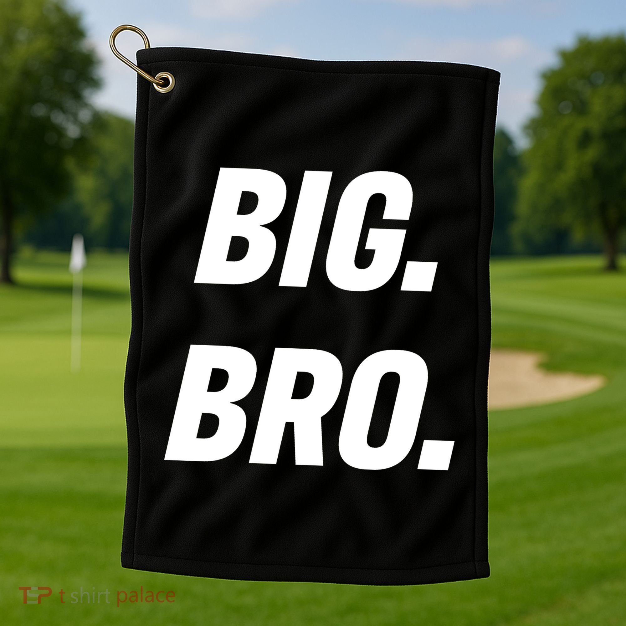 Big Brother Announcement Golf Towel