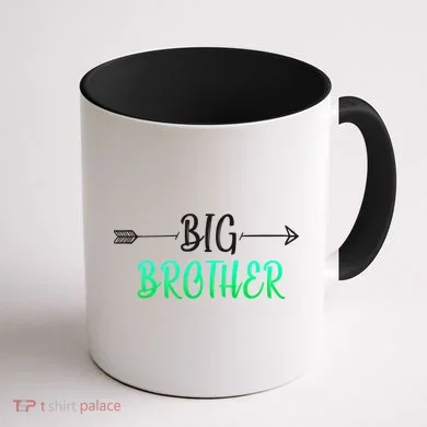 Big Brother Arrow Coffee Mug back