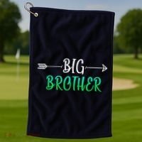 Big Brother Arrow Golf Towel thumb 1