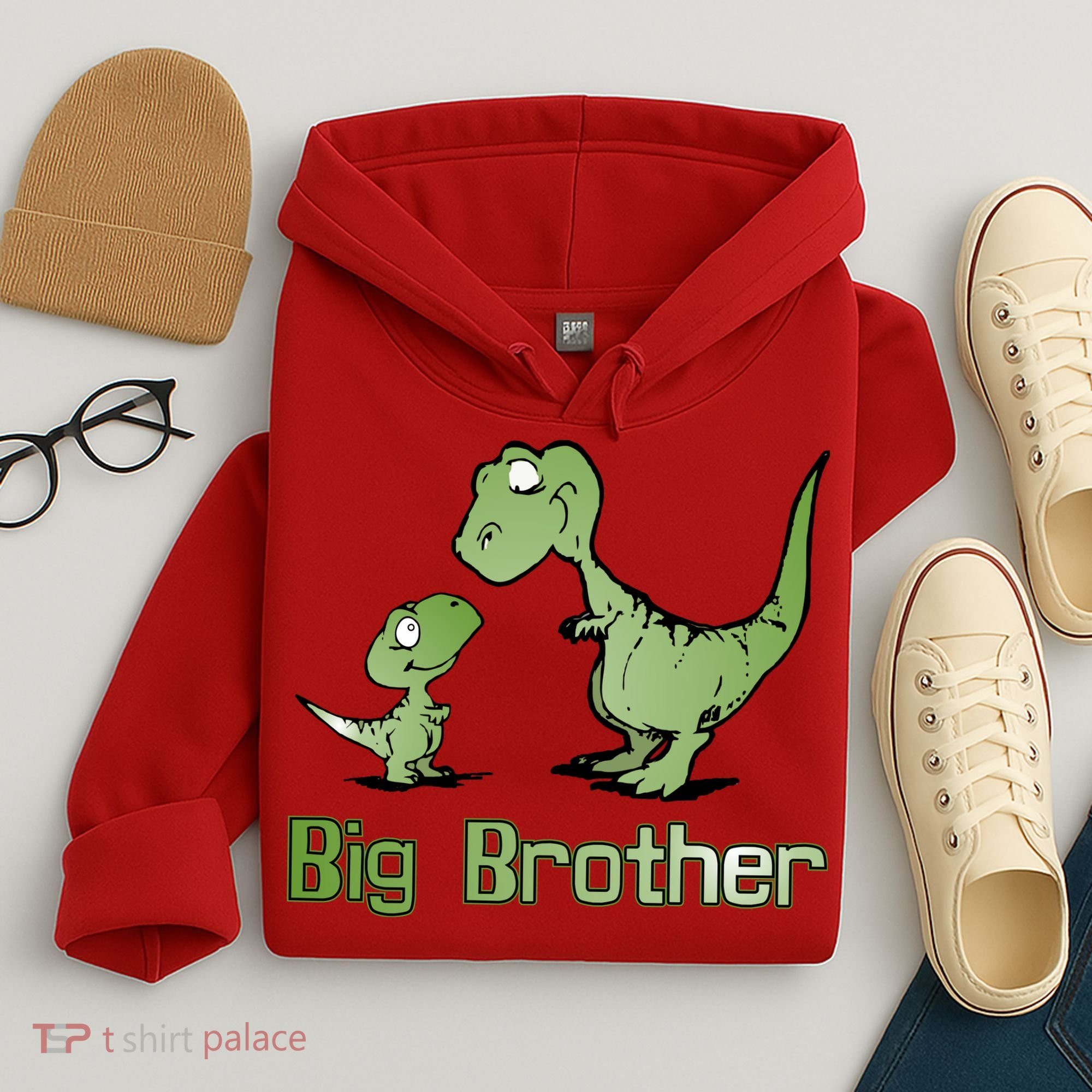 Big Brother Dinosaur Hoodie