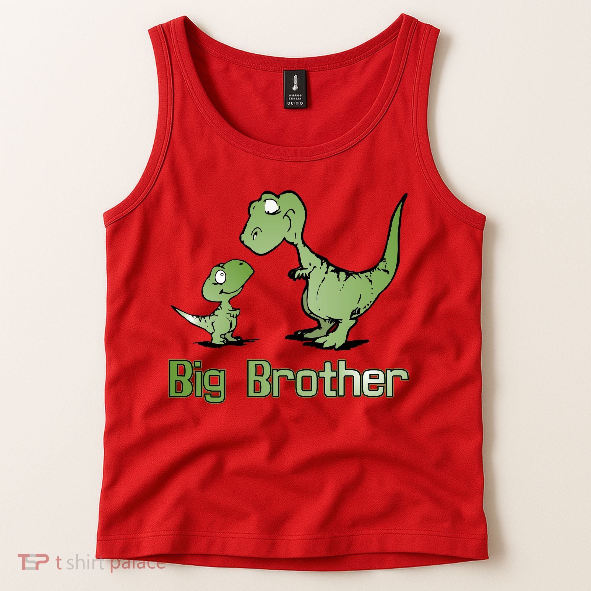Big Brother Dinosaur Tank Top