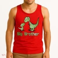 Big Brother Dinosaur Tank Top thumb 3
