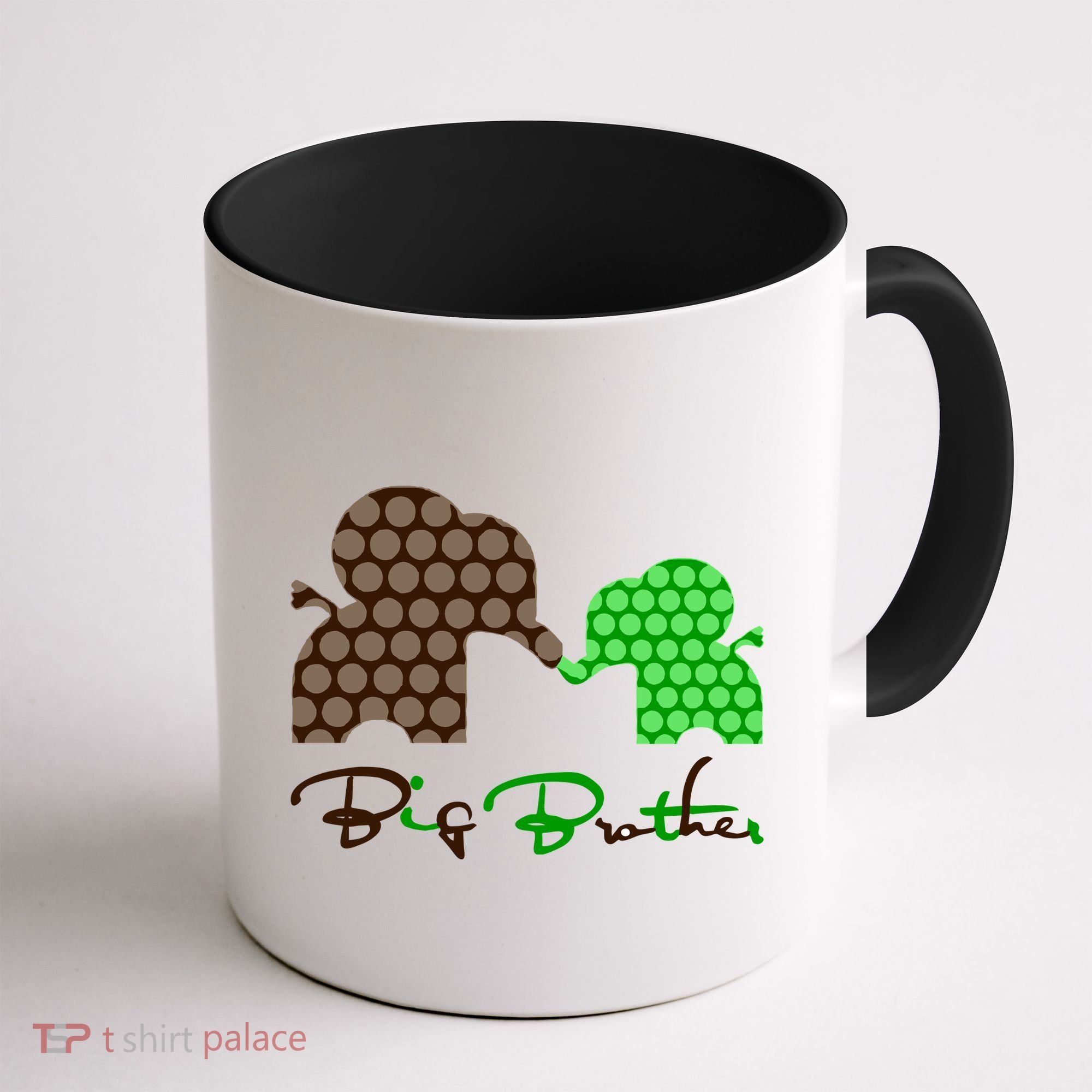 Big Brother Elephant Family Coffee Mug