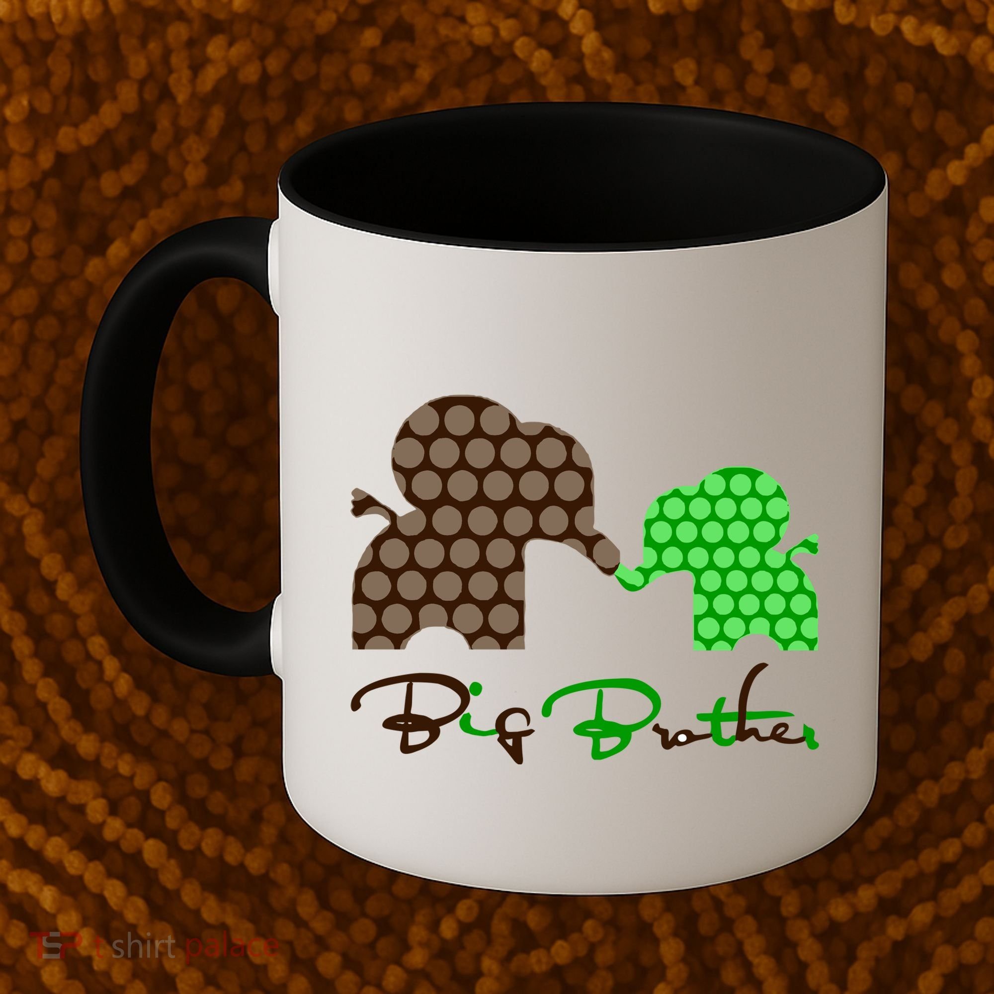 Big Brother Elephant Family Coffee Mug