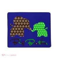 Big Brother Elephant Family Mousepad thumb 0