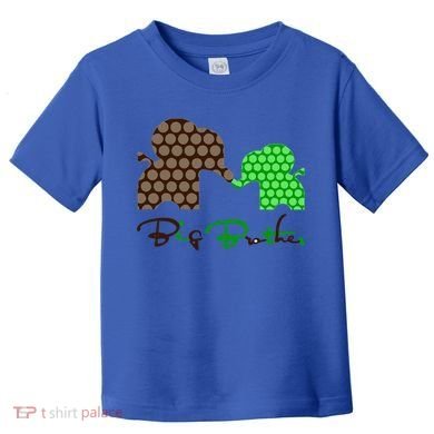 Big Brother Elephant Family Toddler T-Shirt