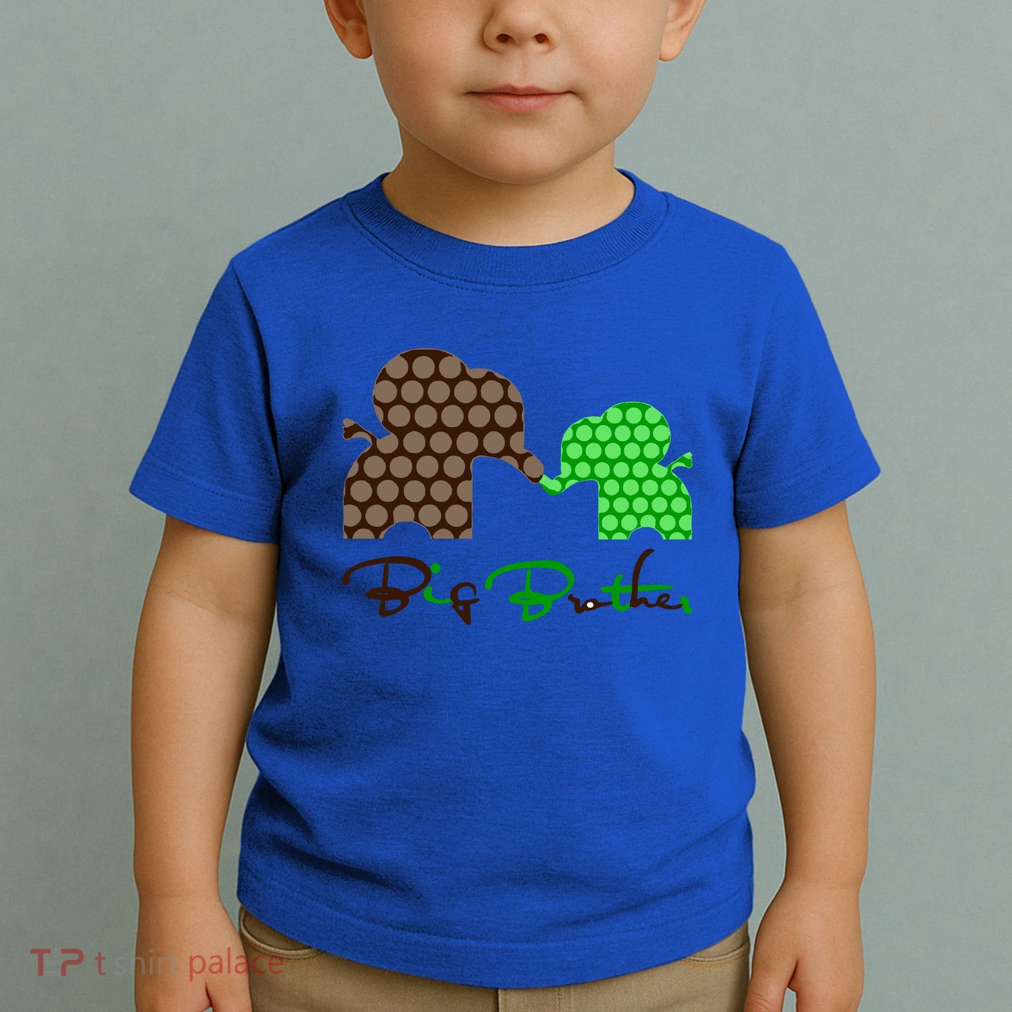Big Brother Elephant Family Toddler T-Shirt