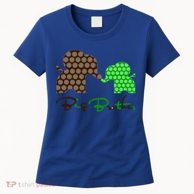 Big Brother Elephant Family Women's T-Shirt