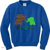 Big Brother Elephant Family Kids Sweatshirt thumb 0