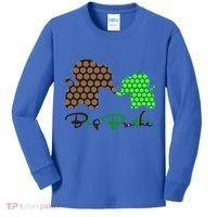 Big Brother Elephant Family Kids Long Sleeve Shirt thumb 0