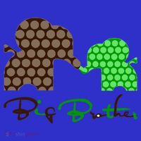 Big Brother Elephant Family Kids Long Sleeve Shirt thumb 2