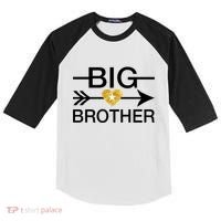 Big Brother Gold Heart Arrow Kids Colorblock Raglan Jersey thumb 0