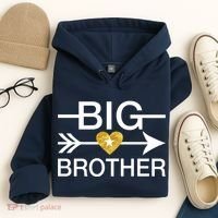 Big Brother Gold Heart Arrow Hoodie thumb 4