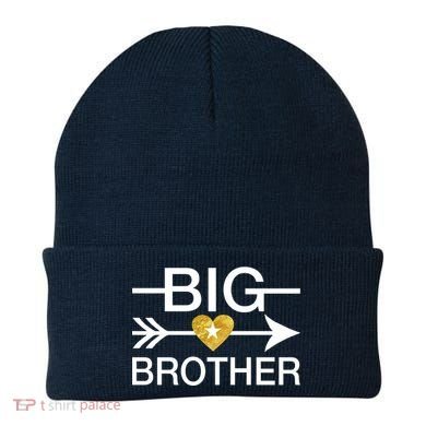 Big Brother Gold Heart Arrow Beanie