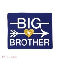 Big Brother Gold Heart Arrow Mousepad thumb 0