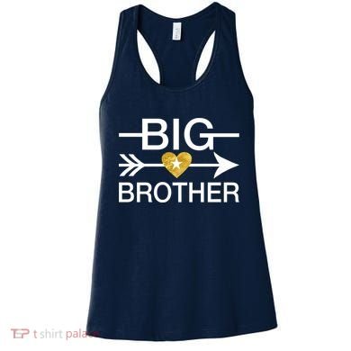 Big Brother Gold Heart Arrow Women's Tank Top