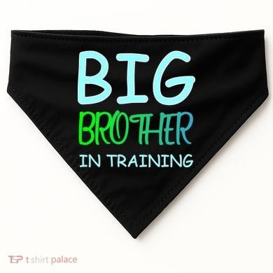 Big Brother In Training USA-Made Doggie Bandana