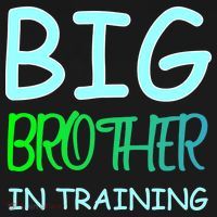 Big Brother In Training USA-Made Doggie Bandana thumb 2
