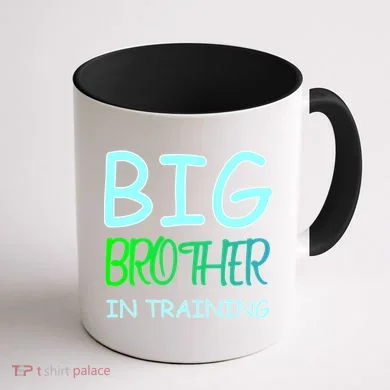 Big Brother In Training Coffee Mug back