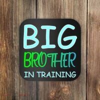 Big Brother In Training Coaster thumb 0
