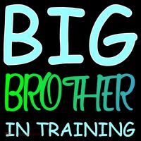 Big Brother In Training Ornament thumb 1