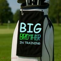 Big Brother In Training Golf Towel thumb 2