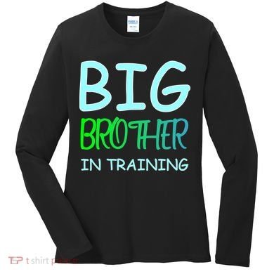 Big Brother In Training Women's Long Sleeve Shirt