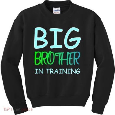Big Brother In Training Kids Sweatshirt