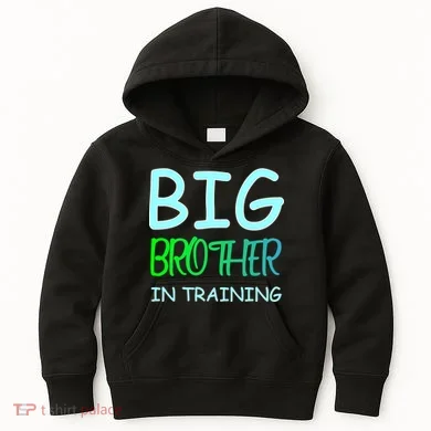 Big Brother In Training Kids Hoodie