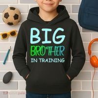 Big Brother In Training Kids Hoodie thumb 2