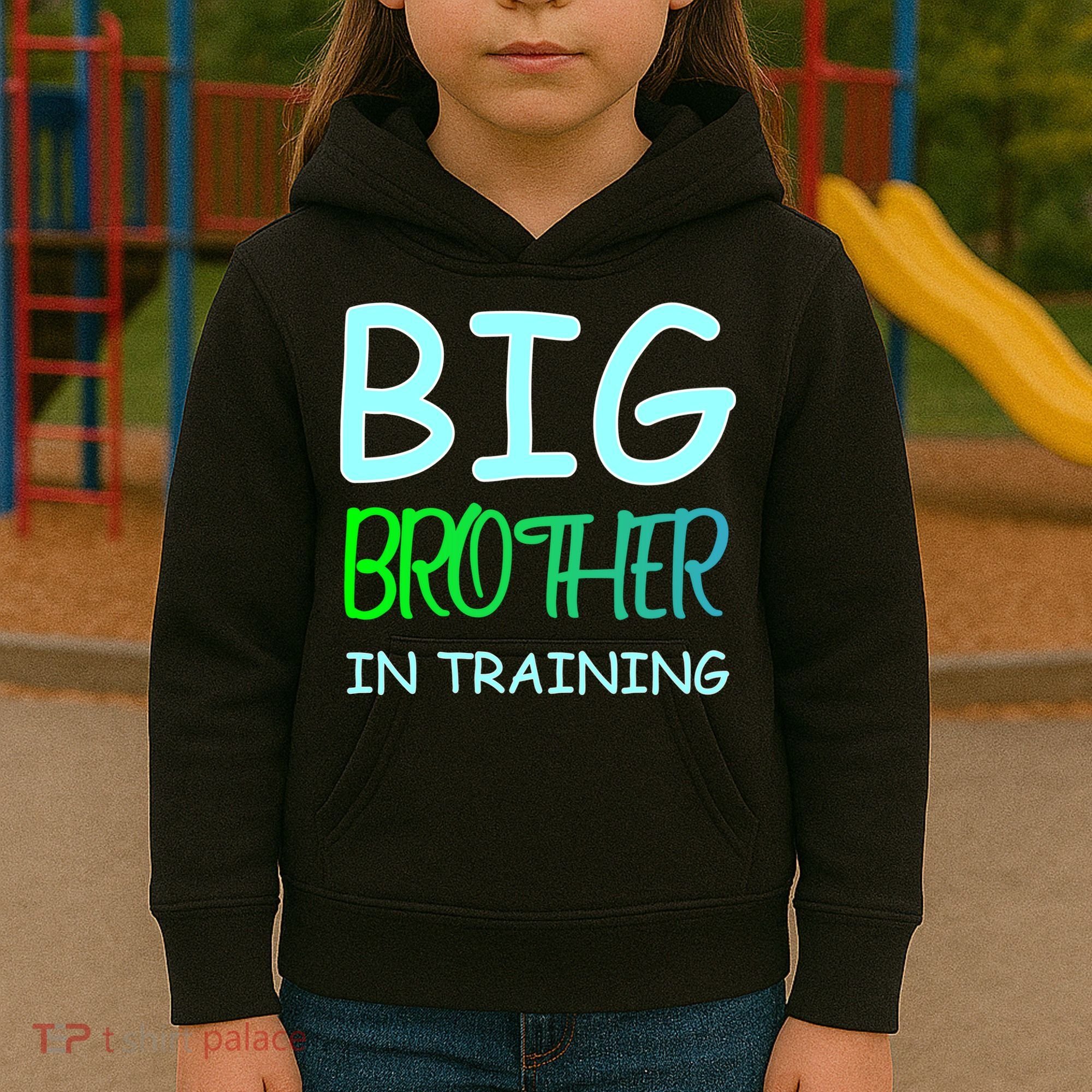 Big Brother In Training Kids Hoodie