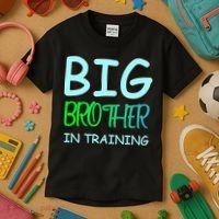Big Brother In Training Kids T-Shirt thumb 3