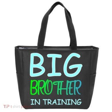 Big Brother In Training Tote Bag