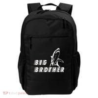 Big Brother Shark Funny Bro Backpack thumb 0