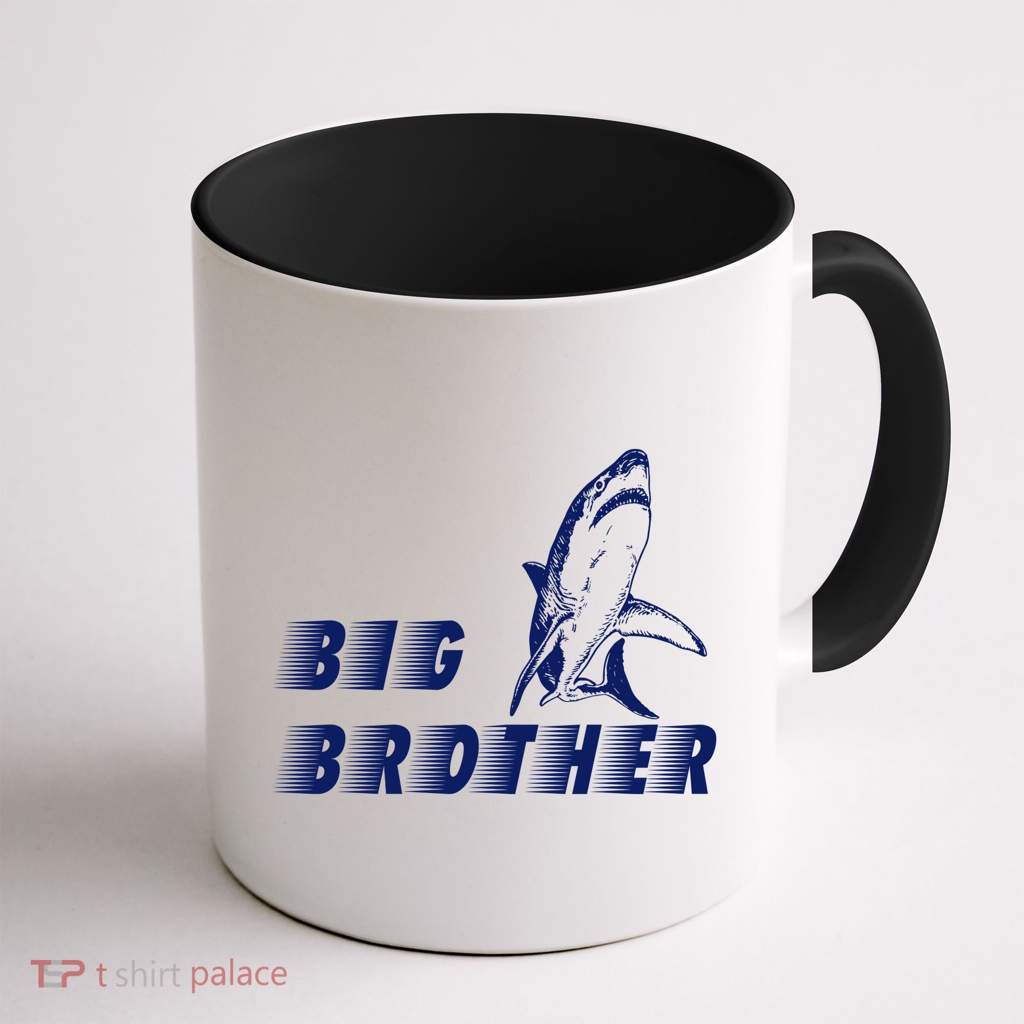 Big Brother Shark Funny Bro Coffee Mug