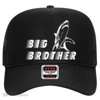 Big Brother Shark Funny Bro Hat thumb 0