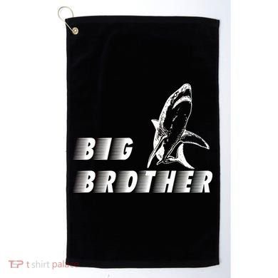 Big Brother Shark Funny Bro Golf Towel