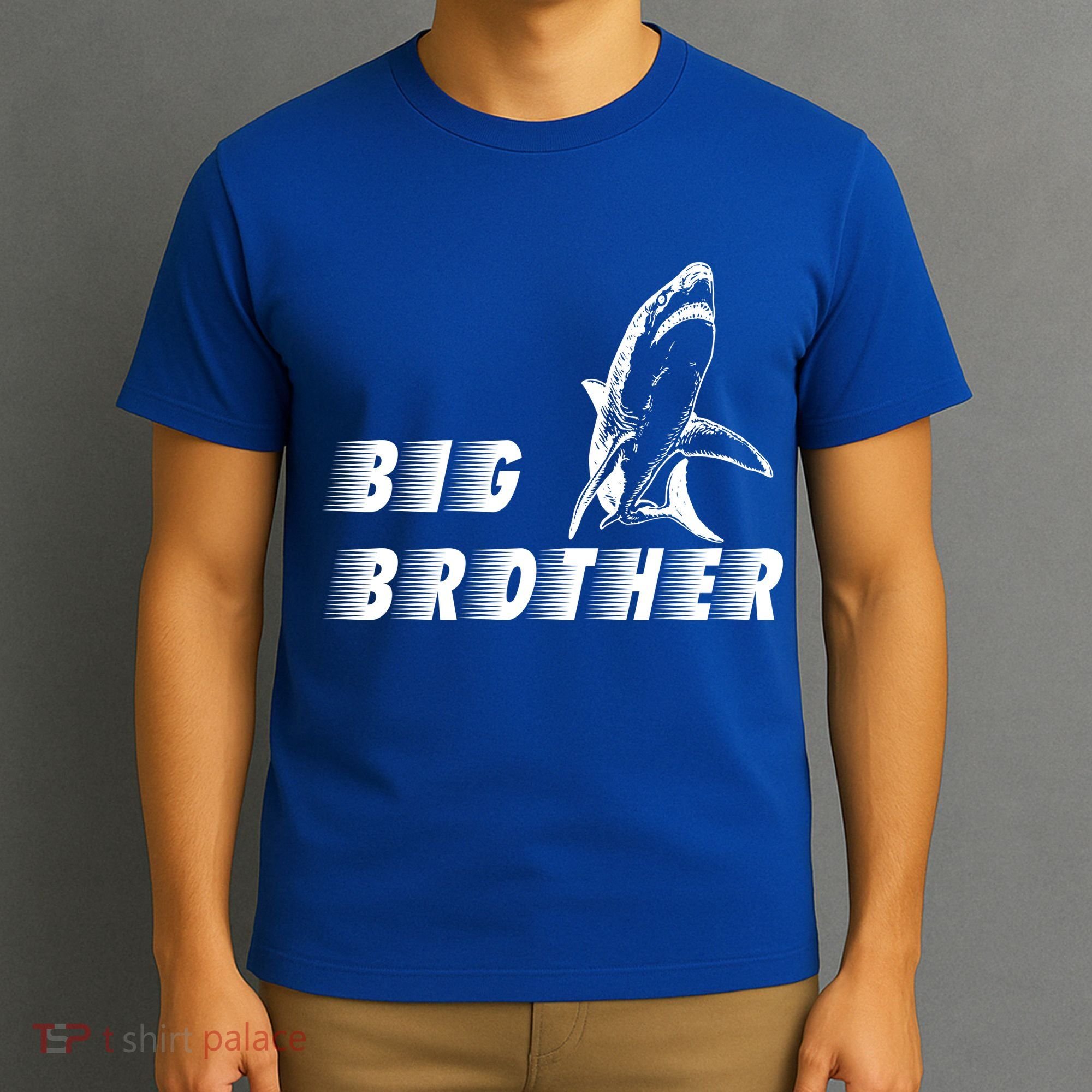 Big Brother Shark Funny Bro T-Shirt