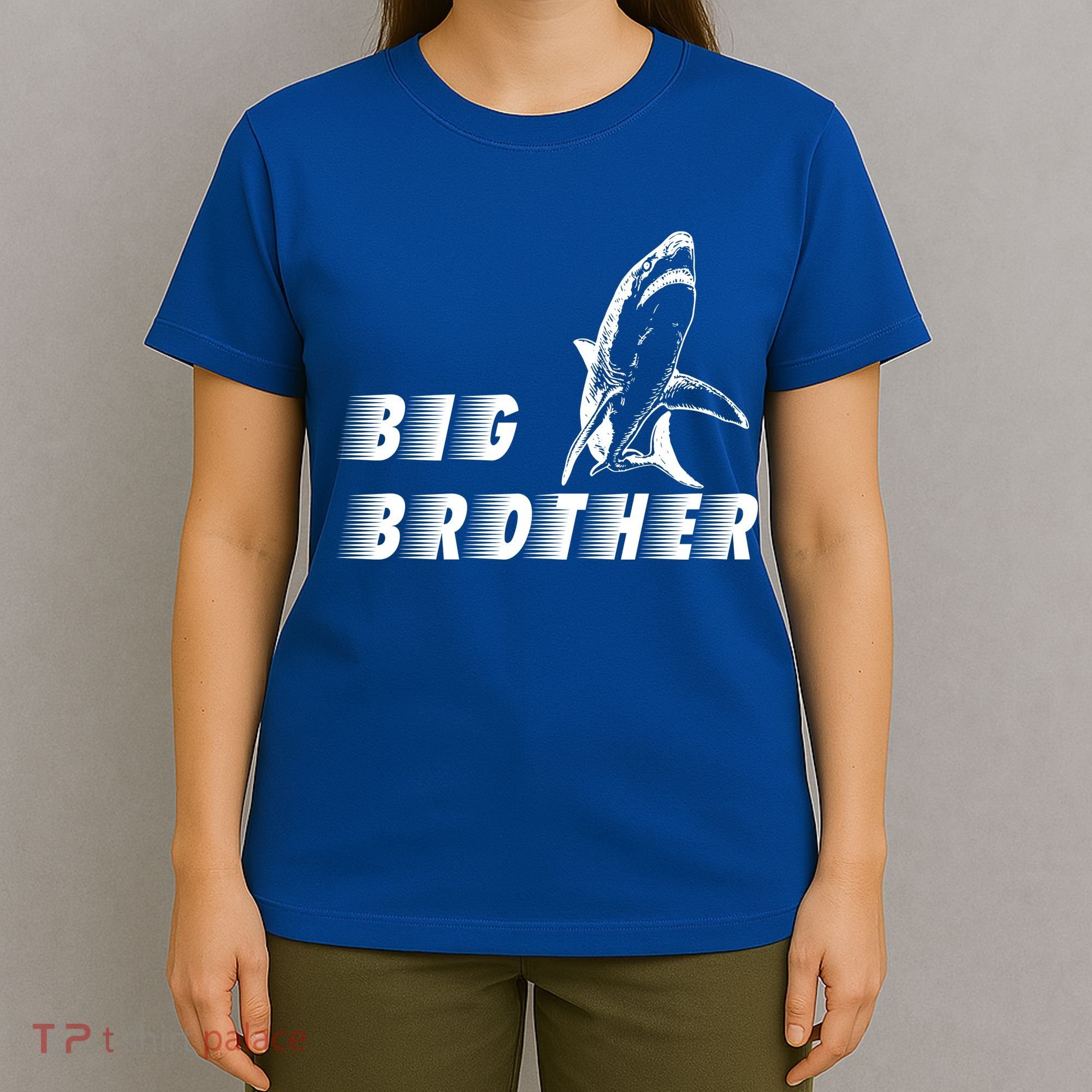 Big Brother Shark Funny Bro T-Shirt