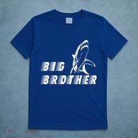 Big Brother Shark Funny Bro T-Shirt thumb 5