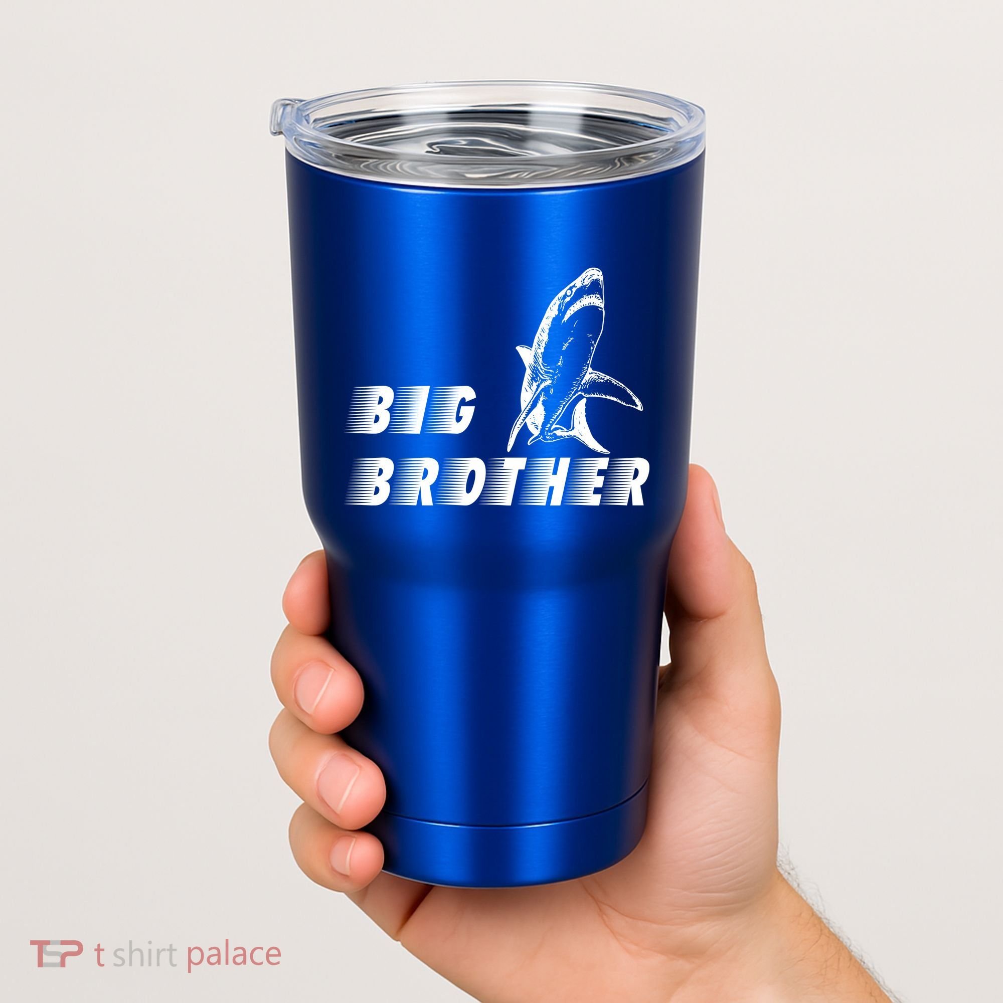 Big Brother Shark Funny Bro Tumbler