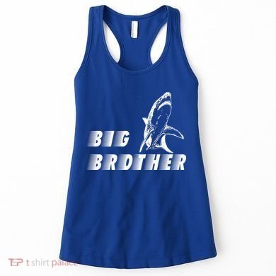Big Brother Shark Funny Bro Women's Tank Top