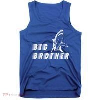 Big Brother Shark Funny Bro Tank Top thumb 0