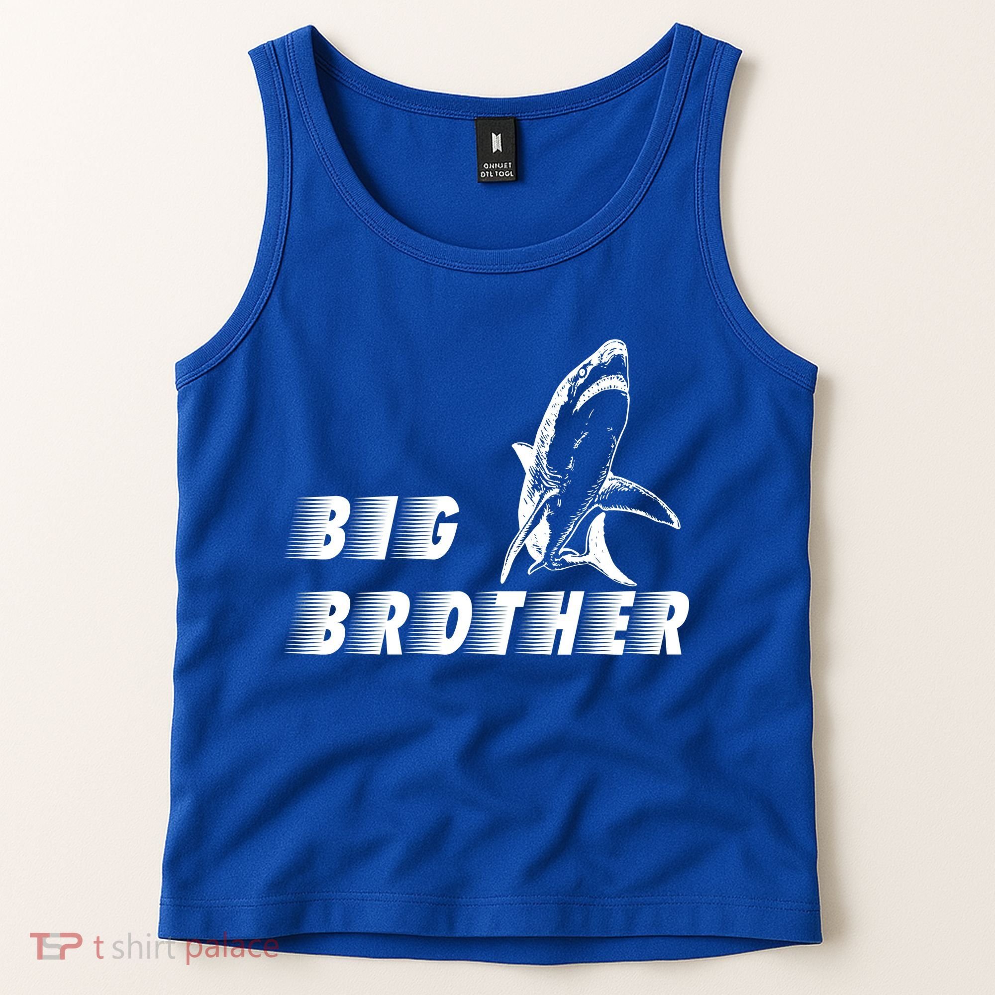 Big Brother Shark Funny Bro Tank Top
