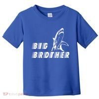 Big Brother Shark Funny Bro Toddler T-Shirt thumb 0
