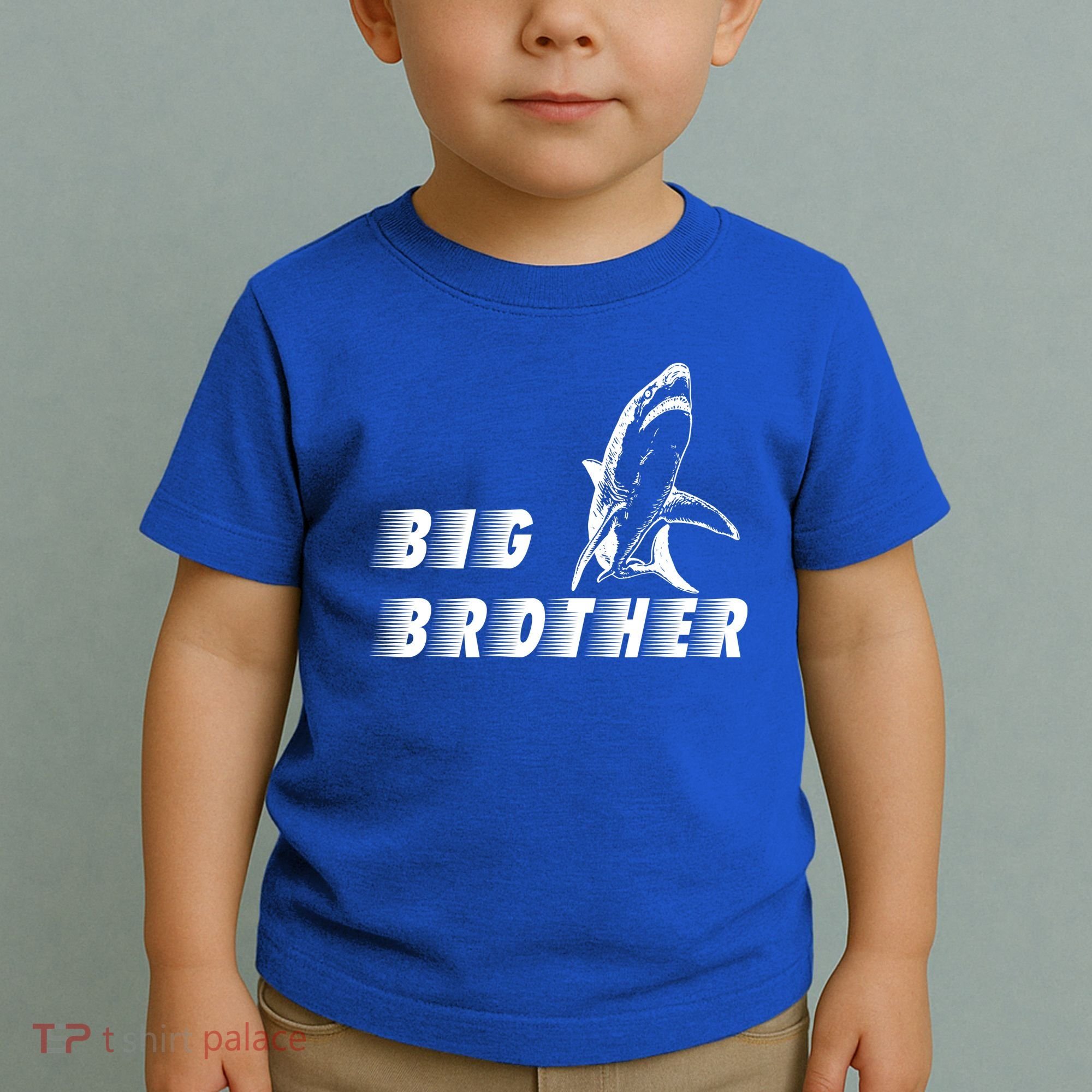 Big Brother Shark Funny Bro Toddler T-Shirt