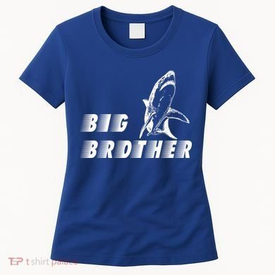 Big Brother Shark Funny Bro Women's T-Shirt