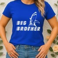 Big Brother Shark Funny Bro Women's T-Shirt thumb 2